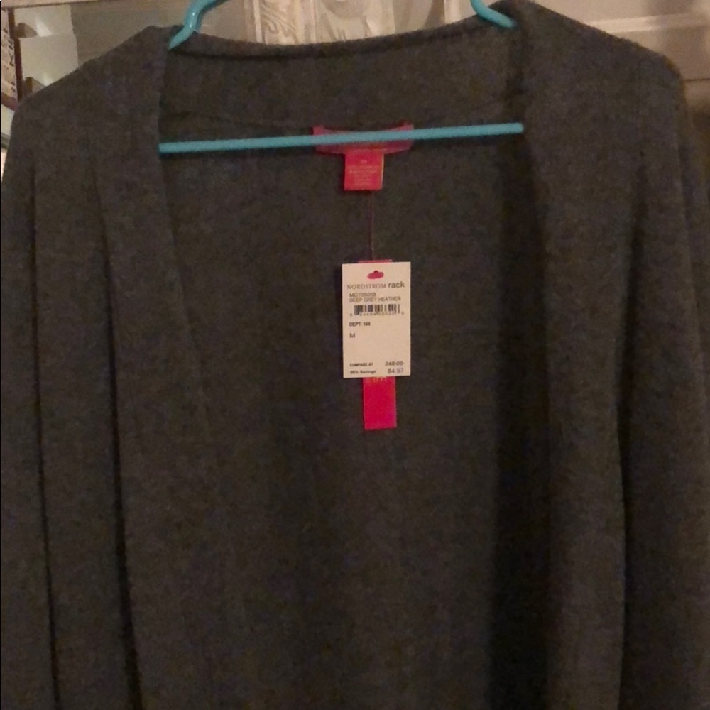 Nordstrom Rack deep Grey Cardigan